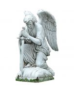 Kneeling Angel Outdoor Garden Statue