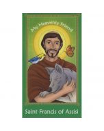 Children's St Francis of Assisi Holy Card