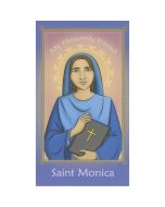 Children's St Monica Holy Card