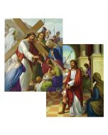 8 X 10 Stations of the Cross Illustrations