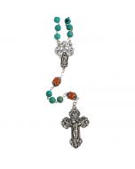 Sterling Silver Turquoise Rosary