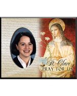 St Clare Pick Your Saint Confirmation Frame
