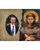 St Francis of Assisi Pick Your Saint Confirmation Frame