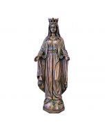 Our Lady of Sorrows statue. Measures 11 x 7" when open.