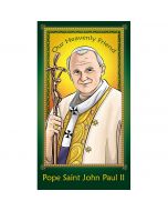 Children's Pope St John Paul II Holy Card