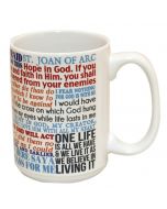 St Joan of Arc Quotes Mug