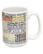 St Thomas Aquinas Quotes Mug