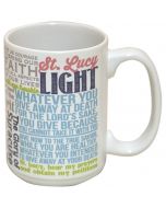 St Lucy Quotes Mug