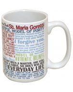 St Maria Goretti Quotes Mug