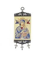 Our Lady of Perpetual Help Tapestry Banner