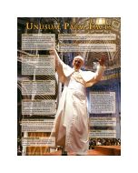 Unusual Papal Facts Explained Laminated Teaching Poster