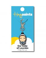 Our Lady of Lourdes Tiny Saint Charm