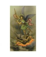 St Michael the Archangel Holy Card