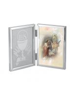 Communion Girl Etched Glass Frame