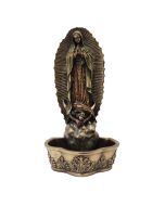 Our Lady of Guadalupe Veronese Holy Water Font