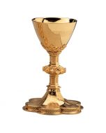 Rich Gothic Chalice And Paten