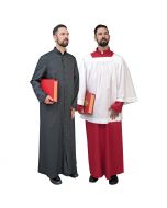 Adult Server And Priest Cassock