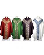 Abbey Chasuble And Stole - Unlined Version