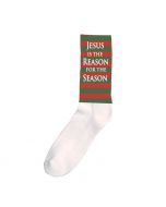 Jesus Is The Reason Christmas Socks 