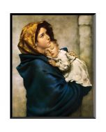 Madonna Of The Streets Traditional Art Wall Plaque
