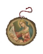 Vintage Madonna And Child Ornament