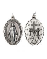 Scalloped Miraculous Medal