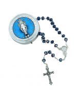 Miraculous Medal Box And Rosary Set