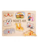 Noah's Ark Knob Wood Puzzle