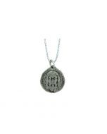 Sterling Silver Shroud Of Turin Medal