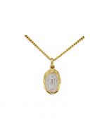 Two Tone Miraculous Medal