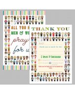 First Communion Saint Thank You Notes