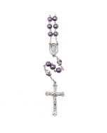 Lavender Flower Rosary