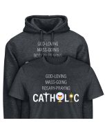 God-Loving, Mass-Going, Rosary-Praying Catholic Shirt