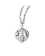 Miraculous Medal with Adoring Angels