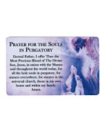 Prayers for the Souls in Purgatory Card