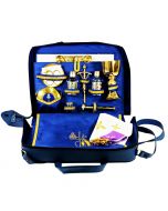 Mass Kit, Blue Leather with Strap and Handle
