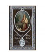 Mary Magdalene Pewter Patron Saint Medal