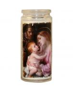Holy Family Saint Offering Candle