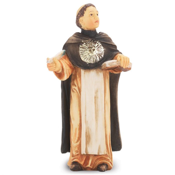 St Thomas Aquinas Patron Saint Statue | Leaflet Missal