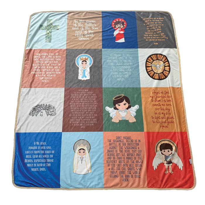 Catholic Gifts, My Prayer Blanket, Quotes