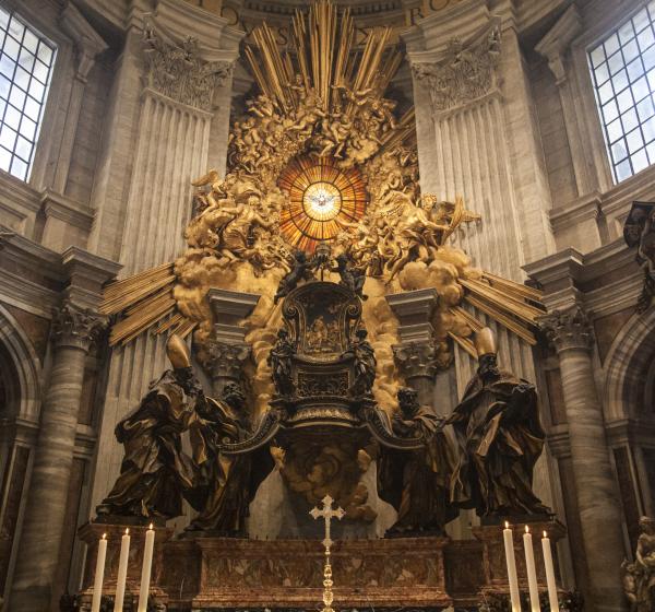 The Chair of St. Peter - the only chair with a feast day