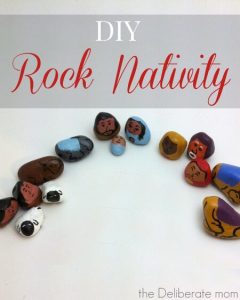 DIY Rock Nativity Tutorial